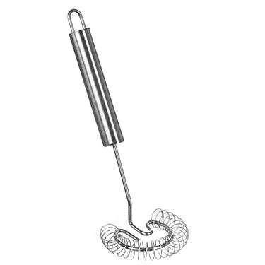 wenco Spiralbesen/Schneebesen, Länge: 22 cm, Edelstahl 18/10, Spülmaschinengeeignet, Silber, Edelstahl18/0 im Sale